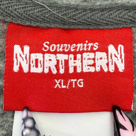 Vancouver Canada Full Zip Hoodie Women XL Gray Souvenirs Northern - Picture 6 of 12